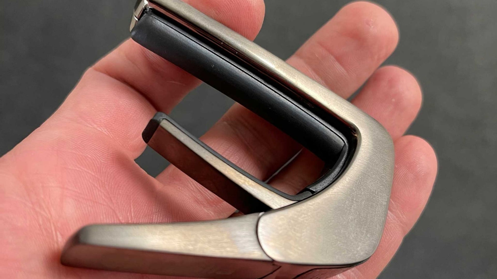 What happened to brushed black chrome capos?