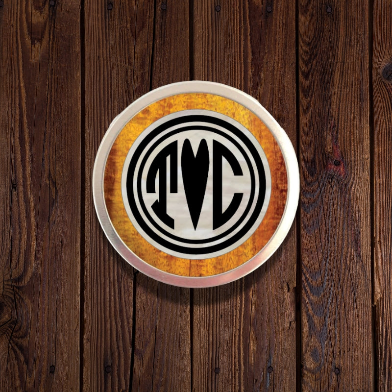 Custom Koa & Pearl | Pick Tin