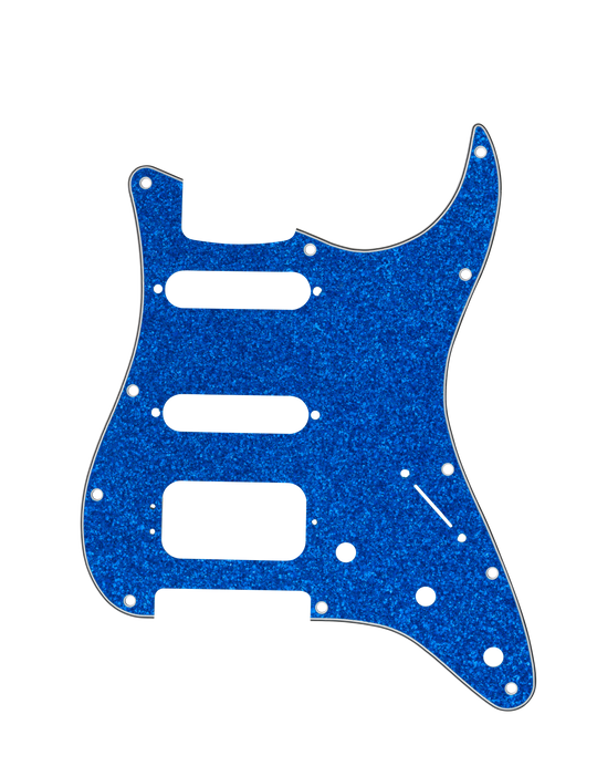 Blue Sparkle | Stratocaster Pickguard