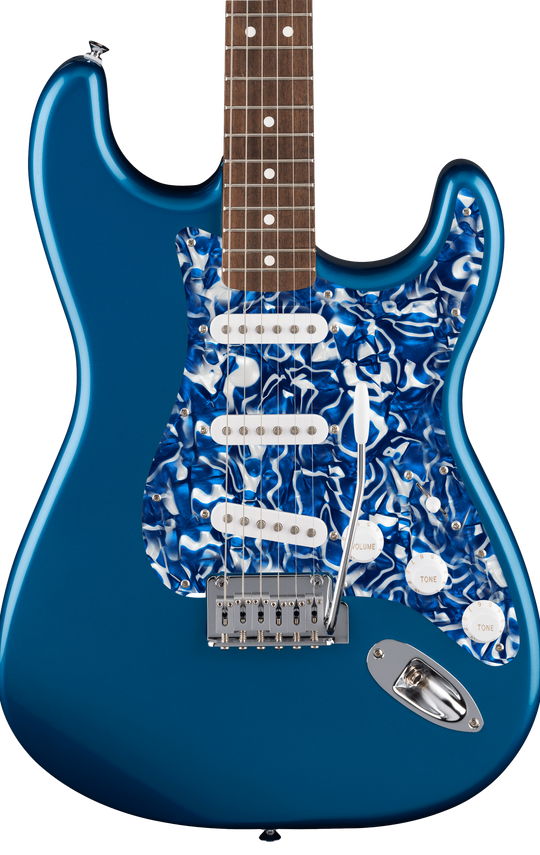 Blue Swirl Pearl | Stratocaster Pickguard