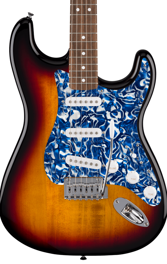 Blue Swirl Pearl | Stratocaster Pickguard