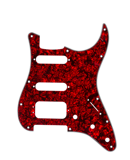Red Pearl | Stratocaster Pickguard