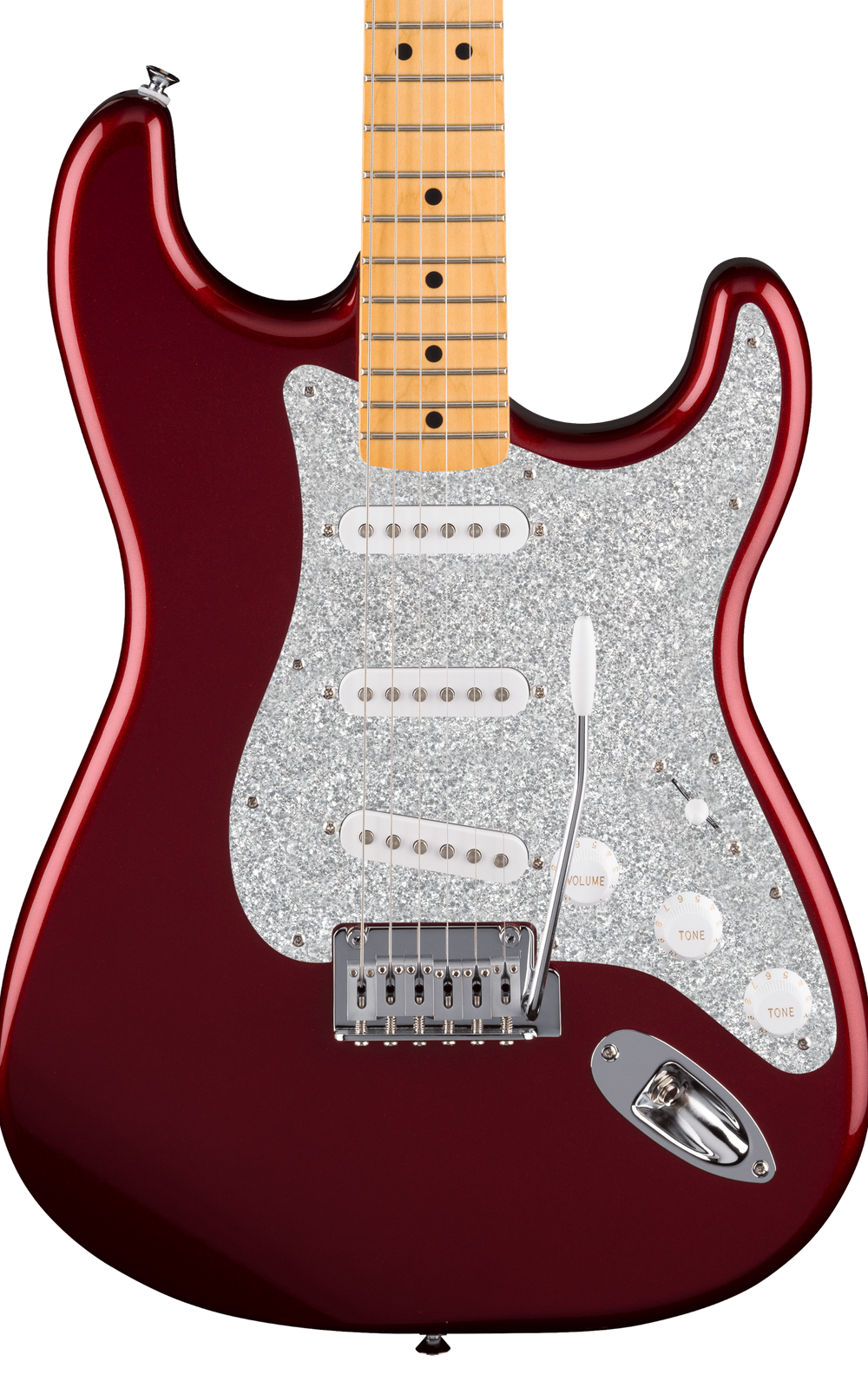 Silver Sparkle | Stratocaster Pickguard