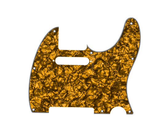 Gold Pearl | Telecaster Pickguard
