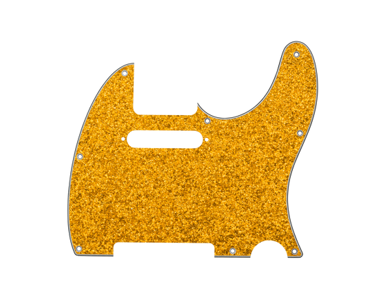 Gold Sparkle | Telecaster Pickguard