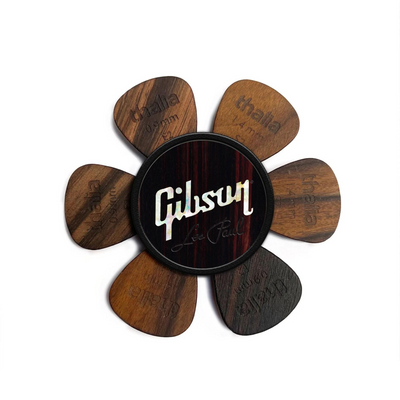 Gibson Les Paul Pearl Logo Inlay | Pick Puck