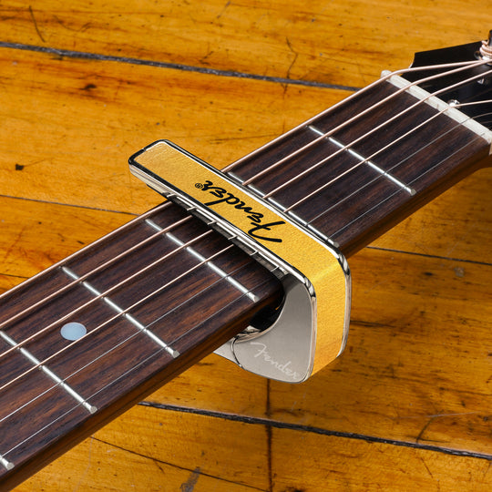 Fender Maple with Black Spaghetti Logo | Officially Licensed Capo