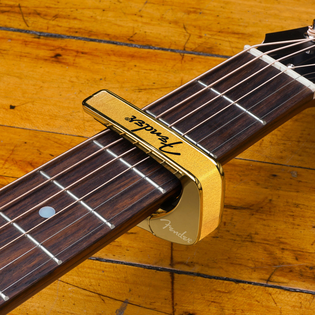Fender Maple with Black Spaghetti Logo | Officially Licensed Capo