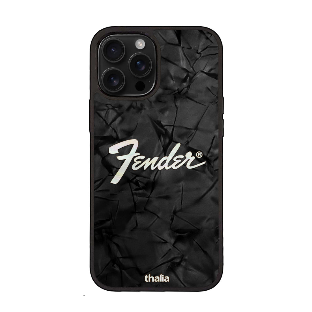 Fender Black Shell Perine Logo | iPhone case