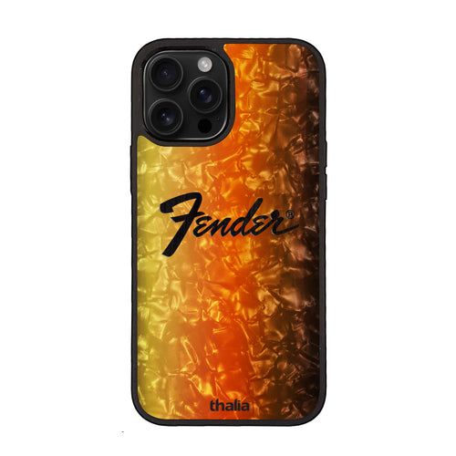 Fender Sunburst Vertical Perine Logo | iPhone Case