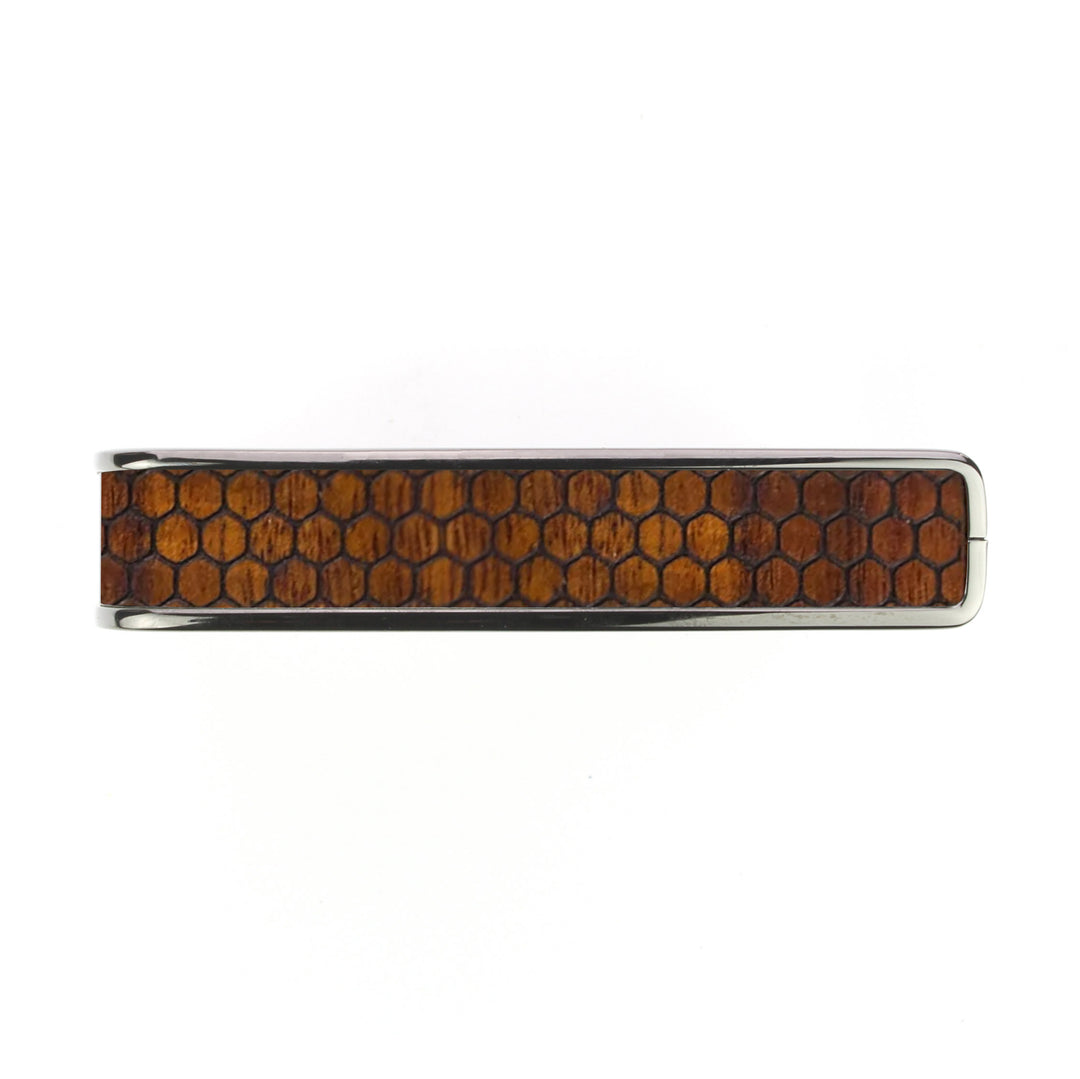 AAA Curly Hawaiian Koa Save The Bees Honeycomb | Officially Licensed Capo