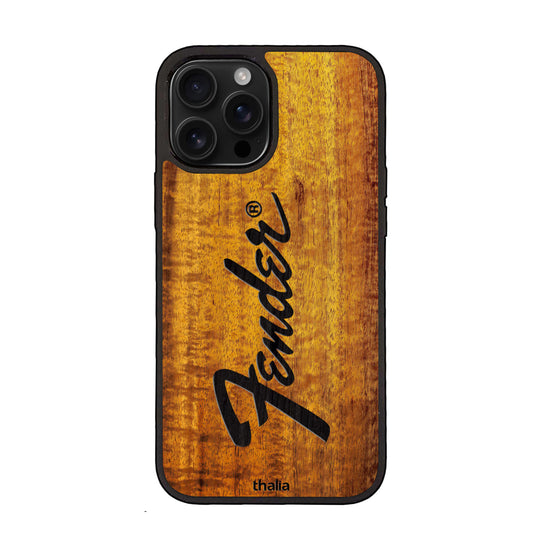 Fender Hawaiian Koa Perine Logo | iPhone cases