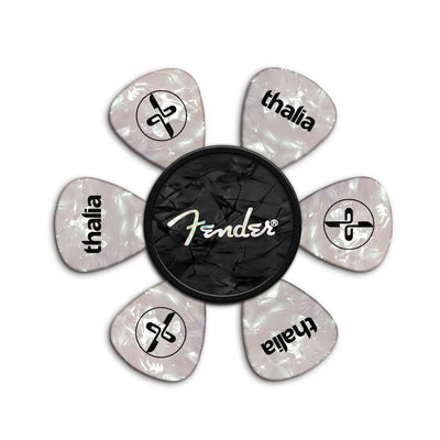 Fender Black Spaghetti  Logo| Pick Puck 2.0