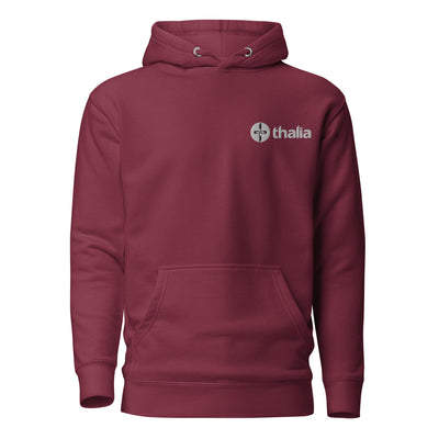 Thalia Embroidered Logo Hoodie