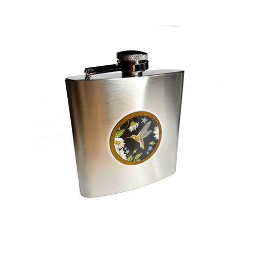 Hummingbird Whiskey Flask