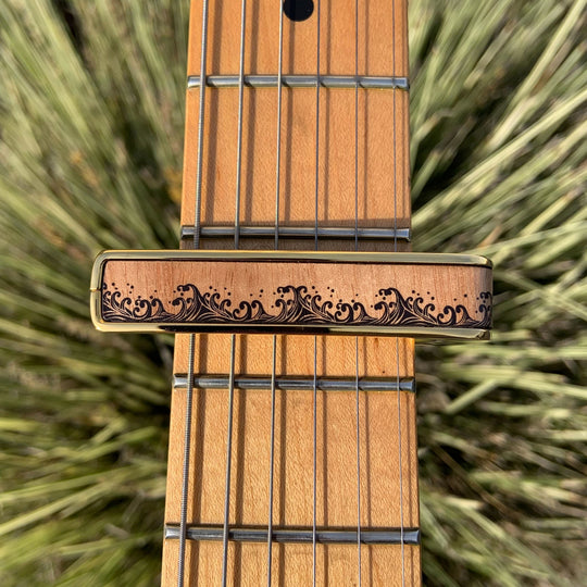 Flamed Maple Waves | Deluxe Capo