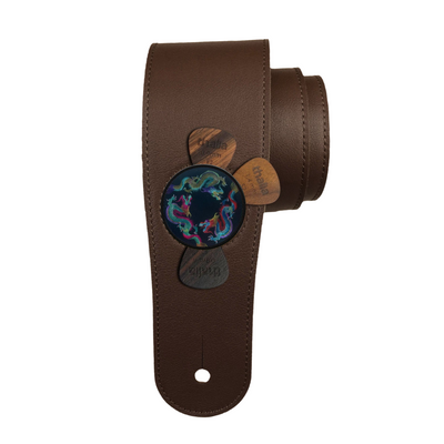 Lucky Dragon Trio | Pick Puck Integrated Leather Strap