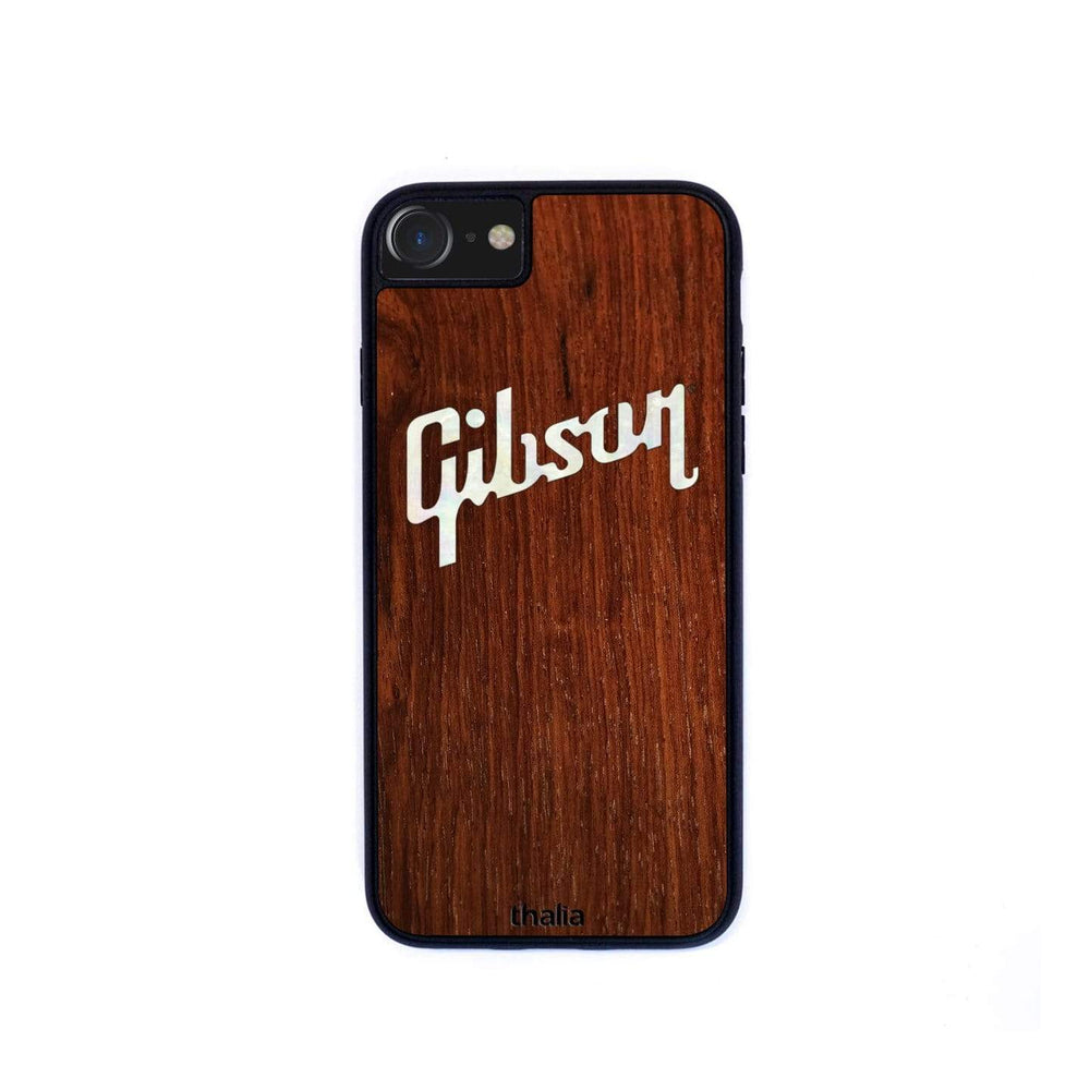 GibsonbyThalia Phone Case Indian Rosewood & Gibson Pearl Logo | Phone Case iPhone 6/7/8/SE