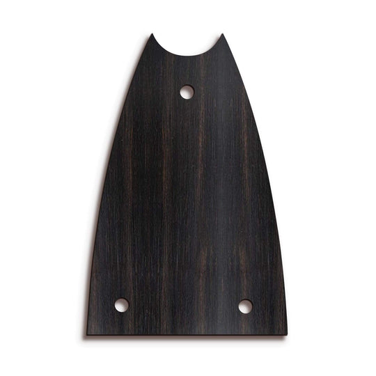 GibsonbyThalia Truss Rod Cover Custom Truss Rod Cover | Shape T7 - Fits Many Epiphone Guitars Just Wood / Black Ebony