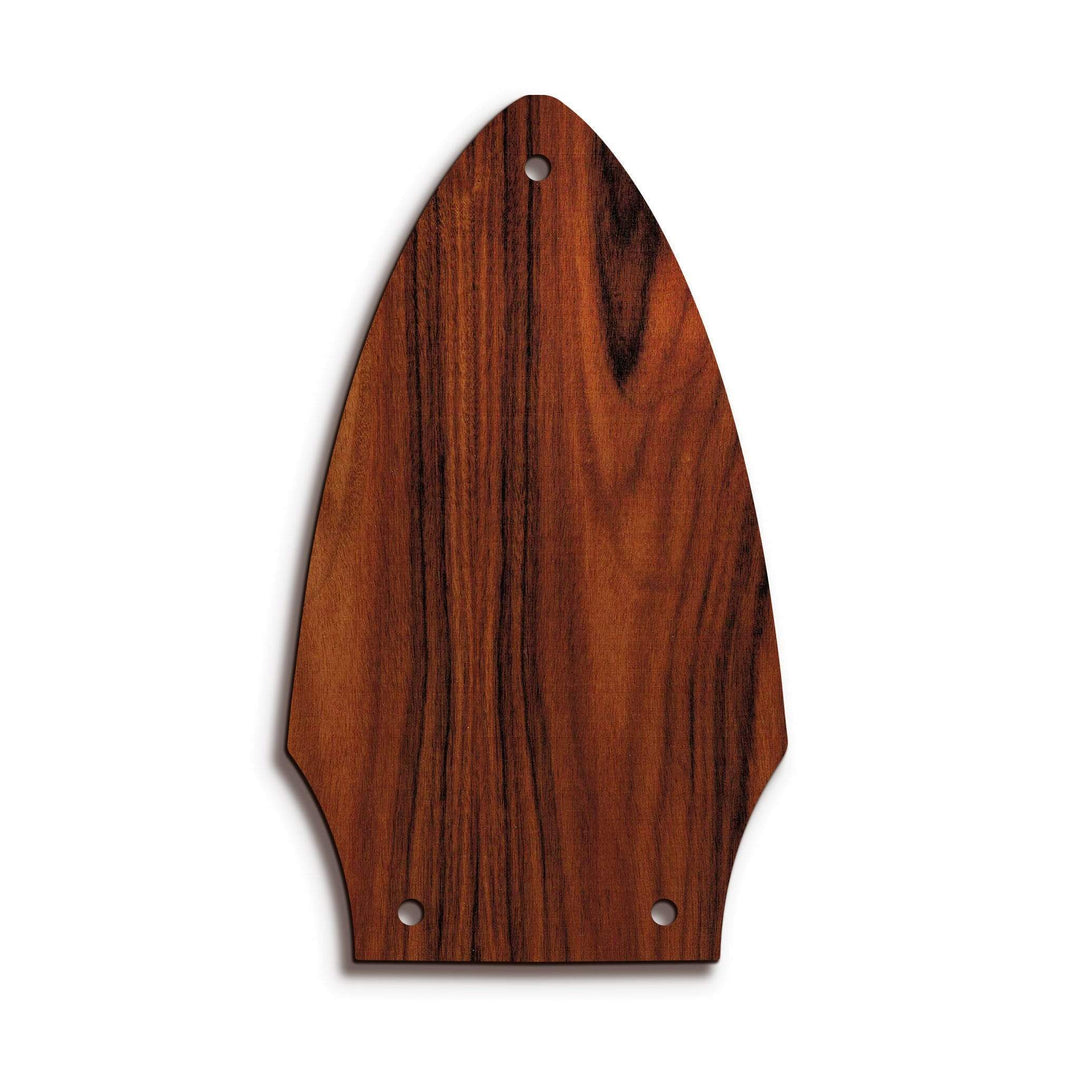 GibsonbyThalia Truss Rod Cover Custom Truss Rod Cover | Shape T8 - Fits Many Gibson Guitars Just Wood / Santos Rosewood