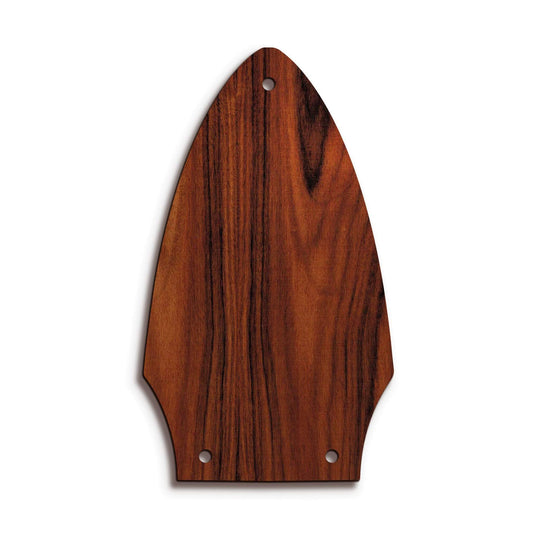 GibsonbyThalia Truss Rod Cover Custom Truss Rod Cover | Shape T8 - Fits Many Gibson Guitars Just Wood / Santos Rosewood