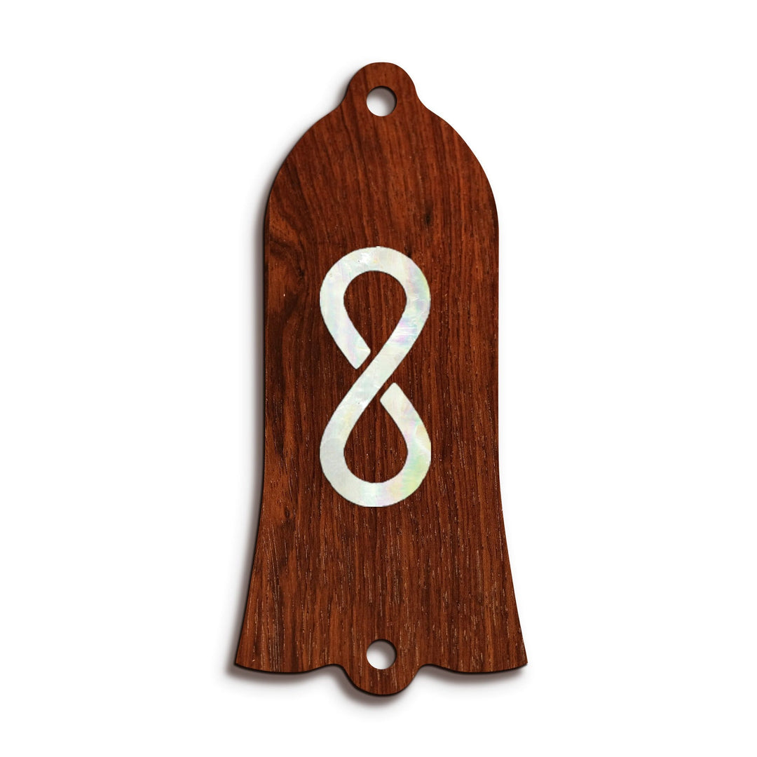 GibsonbyThalia Truss Rod Cover Gibson Truss Rod Cover (Traditional) | Shape T22 - Fits Gibson Guitars Pearl Infinity / Indian Rosewood