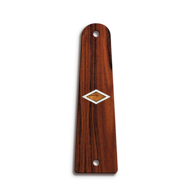 TaylorbyThalia Truss Rod Cover Classic Taylor Inlay Truss Rod Cover | Shape T14 - Fits 2 Hole Taylor Guitars Solitaire / Santos Rosewood