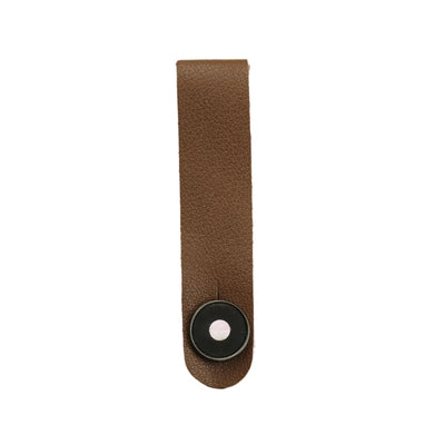 Thalia Leather Strap Tie Mother of Pearl & Indian Rosewood | Leather Strap Tie