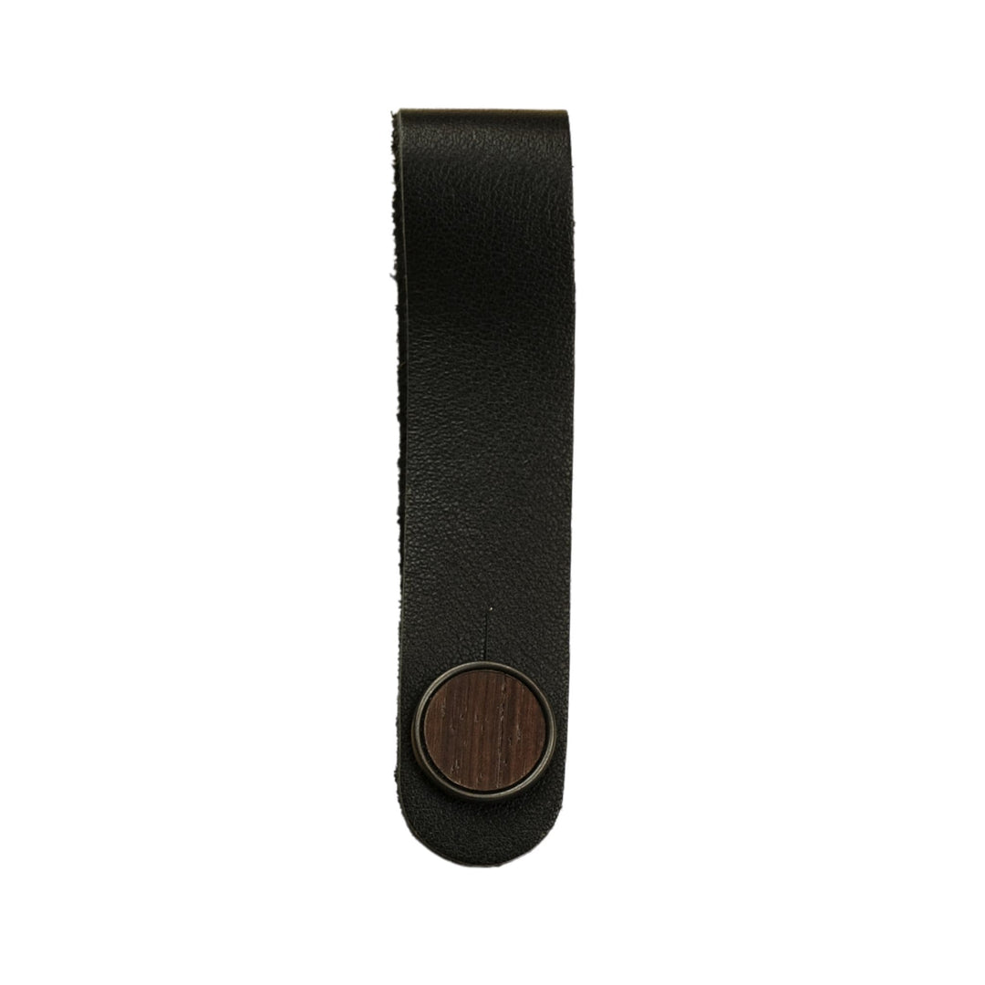Thalia OCU Indian Rosewood | Leather Strap Tie Black / Black / Headstock