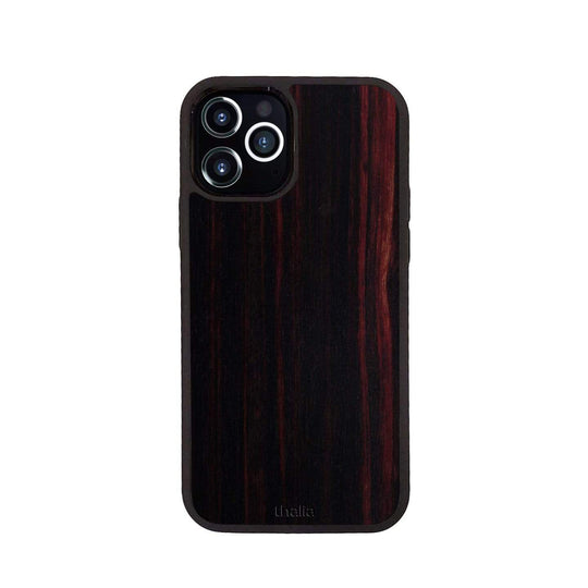Thalia Phone Case Just Wood | Phone Case Black Ebony / iPhone 12 / Pro