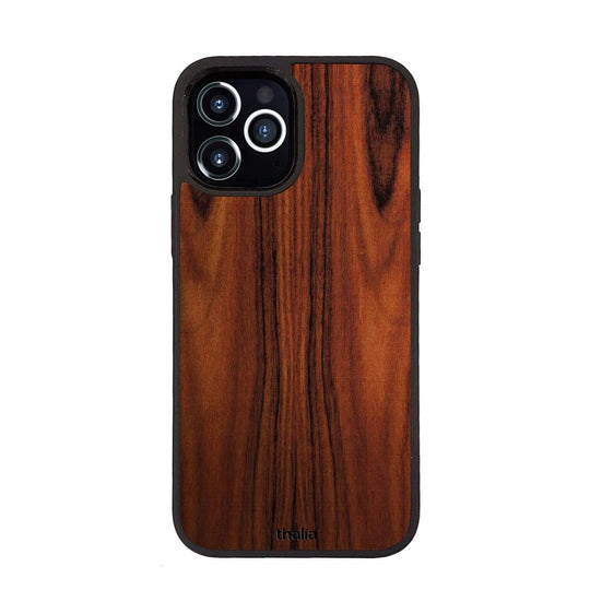 Thalia Phone Case Just Wood | Phone Case Santos Rosewood / iPhone 12 Pro Max