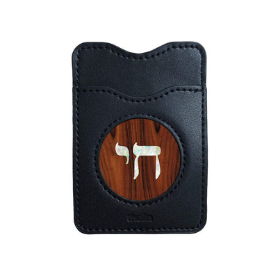 Thalia Phone Wallet Pearl Chai | Leather Phone Wallet Santos Rosewood