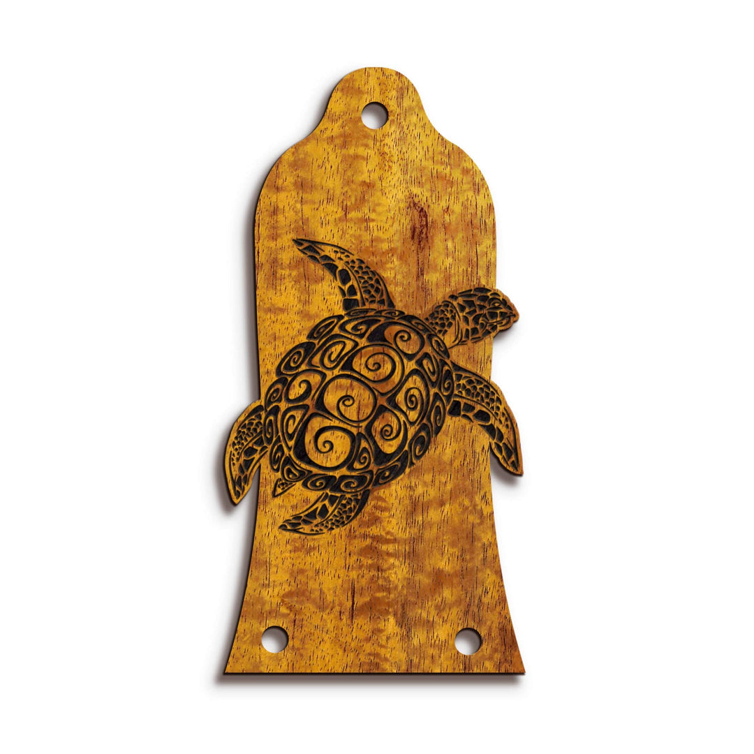 Thalia Truss Rod Cover Hawaiian Sea Turtle "Honu" | Custom Truss Rod Cover T10 (Epiphone)