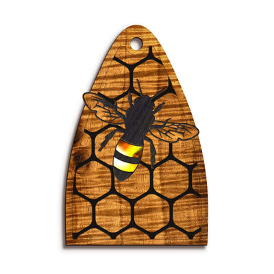 Thalia Truss Rod Cover Save the Bees | Custom Truss Rod Cover Save the Bees / T13 (PRS)