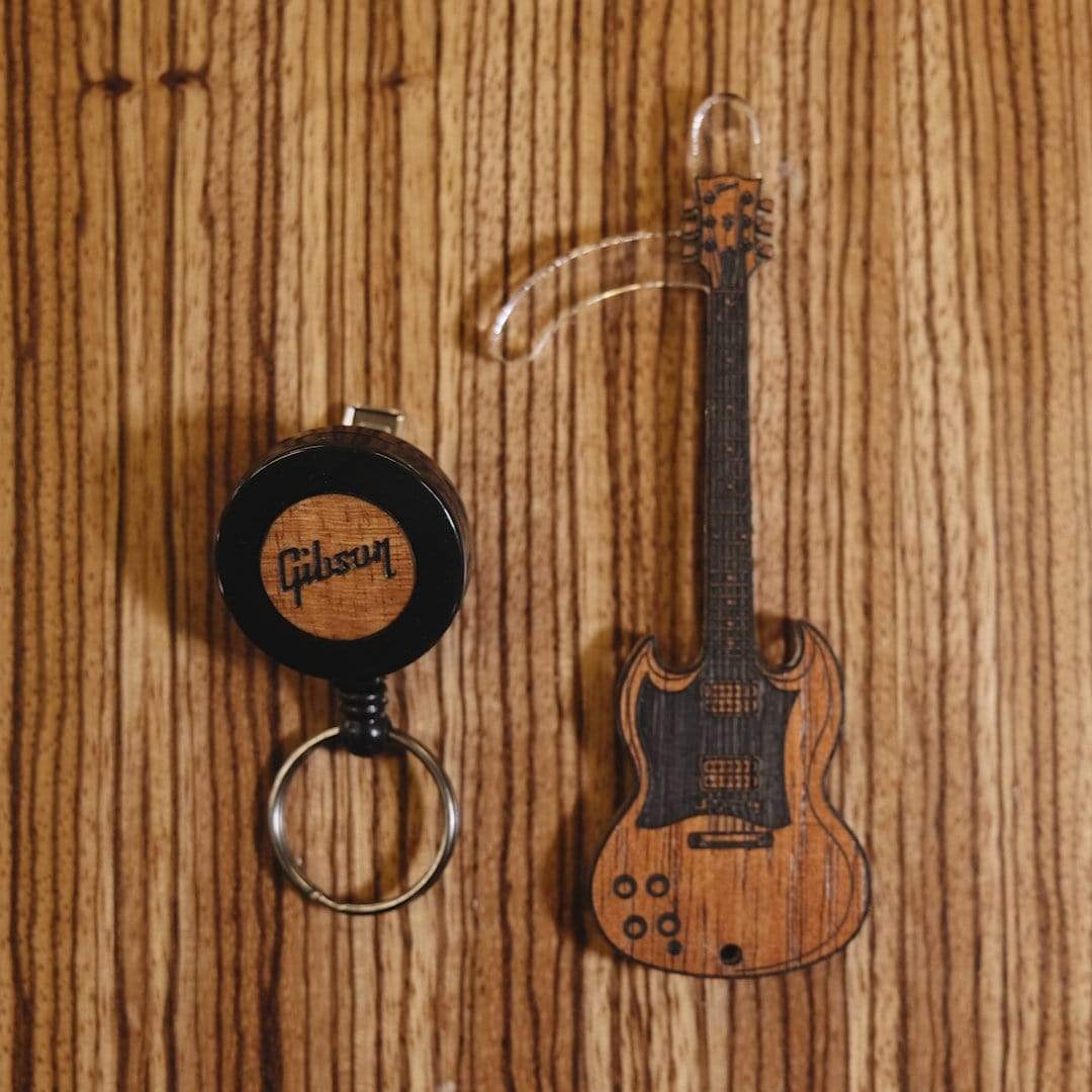 Hawaiian Koa & Acrylic Gibson No Touch Guitar Tool