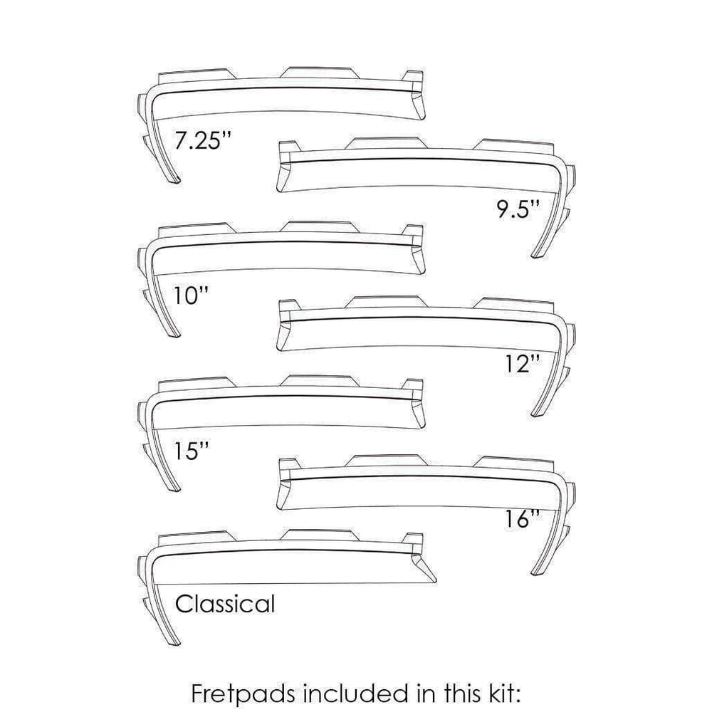 ThaliaCapos.com Tuning Kit Rubber | High Tension Tuning Kit (7-Piece)