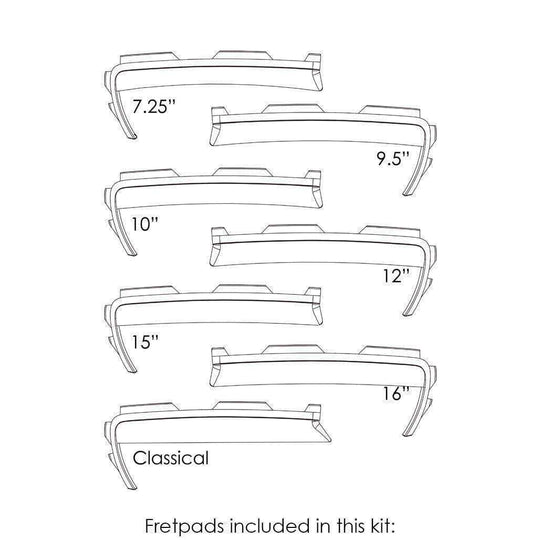 ThaliaCapos.com Tuning Kit Rubber | High Tension Tuning Kit (7-Piece)